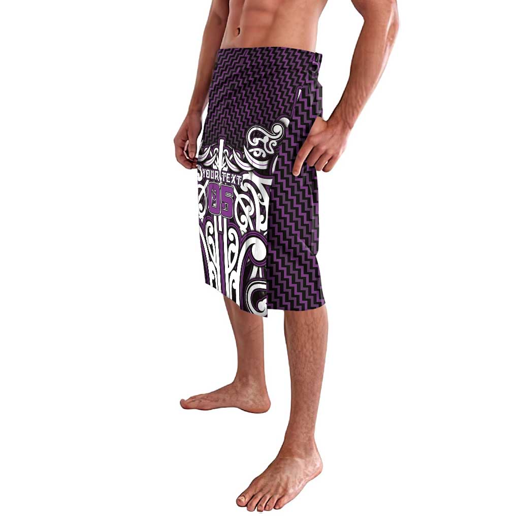 Custom Aotearoa Rangitane Lavalava Maori Tribal Pattern Mix Poutama