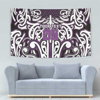 Custom Aotearoa Rangitane Tapestry Maori Tribal Pattern Mix Poutama