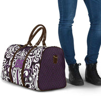 Custom Aotearoa Rangitane Travel Bag Maori Tribal Pattern Mix Poutama