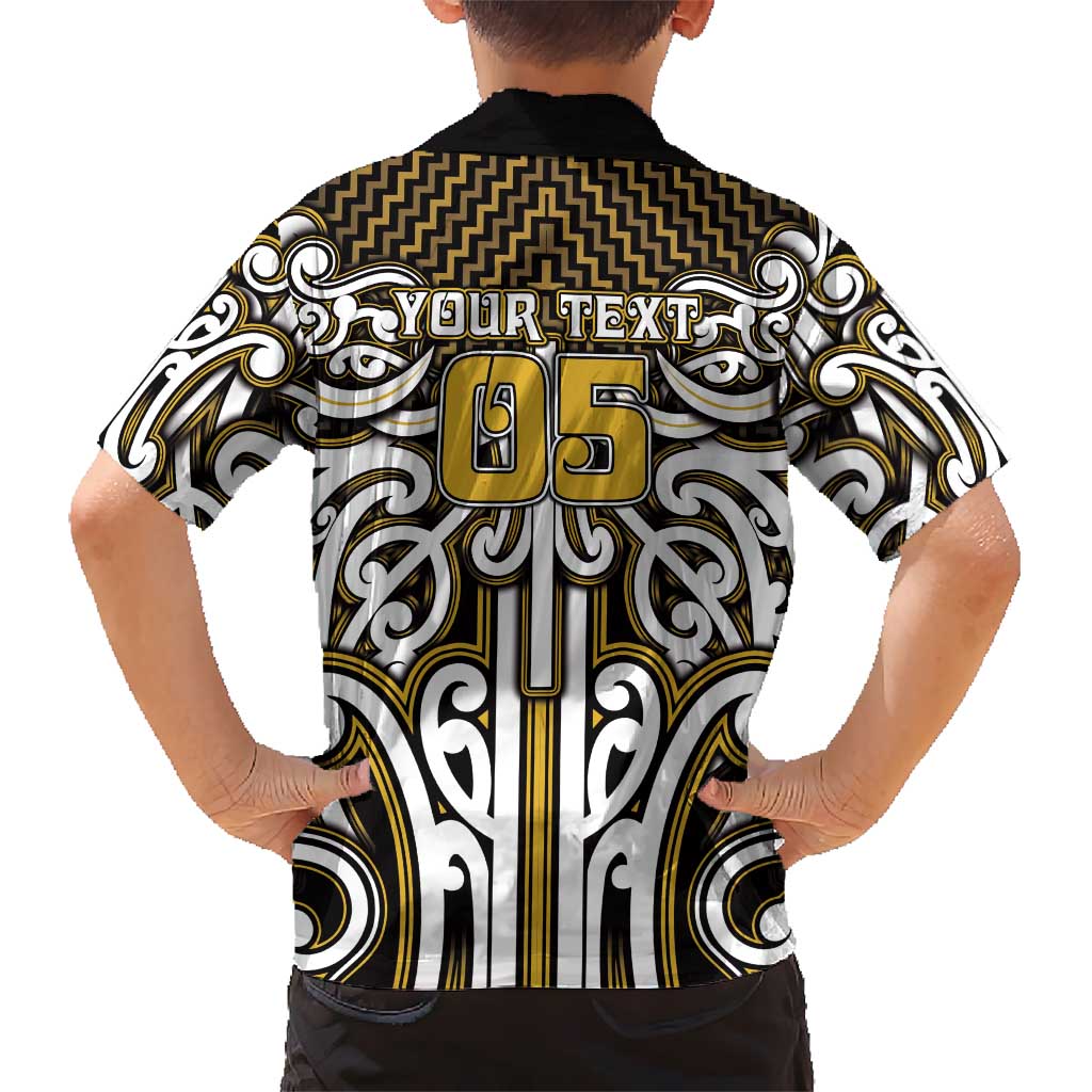 Custom Aotearoa Taranaki Family Matching Mermaid Dress and Hawaiian Shirt Maori Tribal Pattern Mix Poutama LT05 - Polynesian Pride