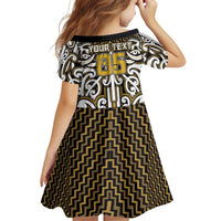 Custom Aotearoa Taranaki Family Matching Mermaid Dress and Hawaiian Shirt Maori Tribal Pattern Mix Poutama LT05 - Polynesian Pride