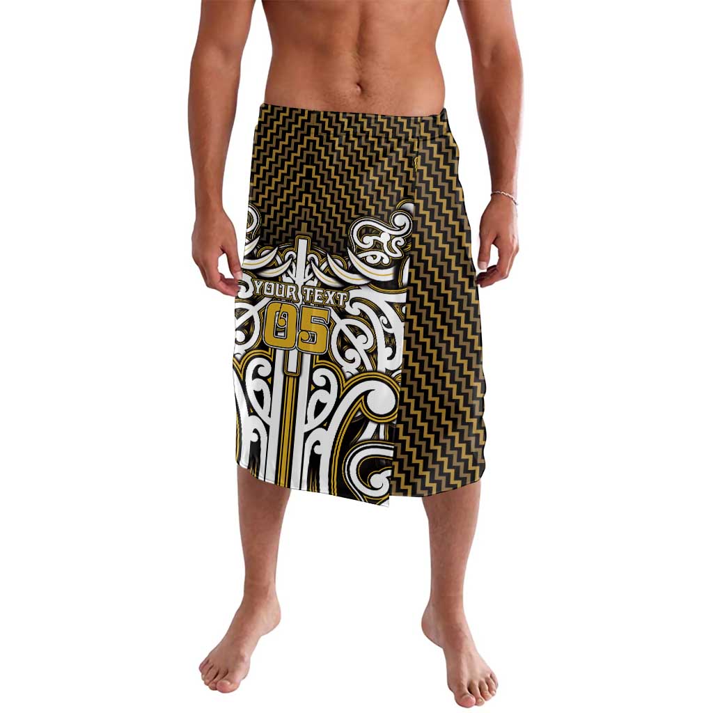 Custom Aotearoa Taranaki Lavalava Maori Tribal Pattern Mix Poutama