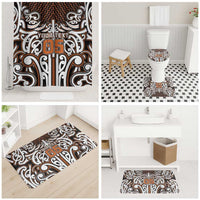 Custom Aotearoa Waikato Bathroom Set Maori Tribal Pattern Mix Poutama