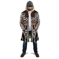 Custom Aotearoa Waikato Cloak Maori Tribal Pattern Mix Poutama