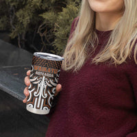 Custom Aotearoa Waikato Tumbler Cup Maori Tribal Pattern Mix Poutama