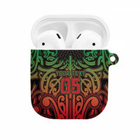 Custom Aotearoa Tuhoe AirPods Case Maori Tribal Pattern Mix Poutama