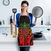 Custom Aotearoa Tuhoe Apron Maori Tribal Pattern Mix Poutama