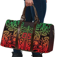 Custom Aotearoa Tuhoe Travel Bag Maori Tribal Pattern Mix Poutama