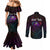 I See Your True Colors Personalised Couples Matching Mermaid Dress and Long Sleeve Button Shirt Autism Awareness
