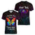 I See Your True Colors Personalised Women V Neck T Shirt Autism Awareness