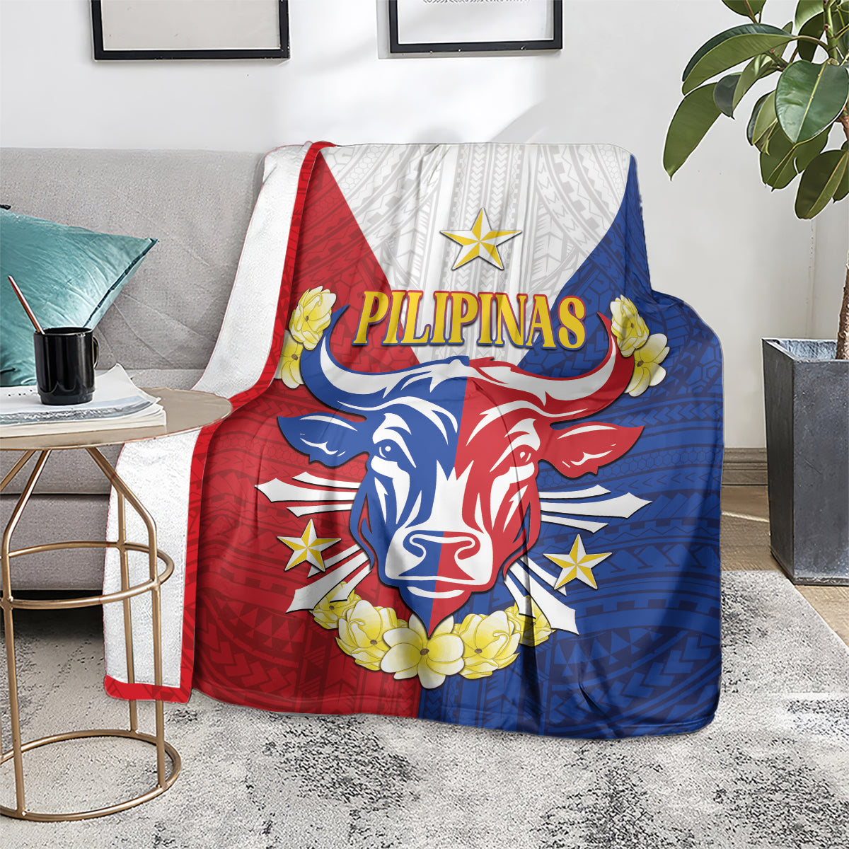 Philippines Independence Day Blanket Maligayang Araw ng Kalayaan Filipino Carabao