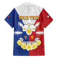 Personalised Philippines Independence Day Family Matching Short Sleeve Bodycon Dress and Hawaiian Shirt Maligayang Araw ng Kalayaan Filipino Carabao LT05 - Polynesian Pride