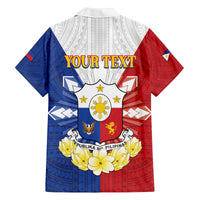 Personalised Philippines Independence Day Family Matching Summer Maxi Dress and Hawaiian Shirt Maligayang Araw ng Kalayaan Filipino Carabao LT05 - Polynesian Pride