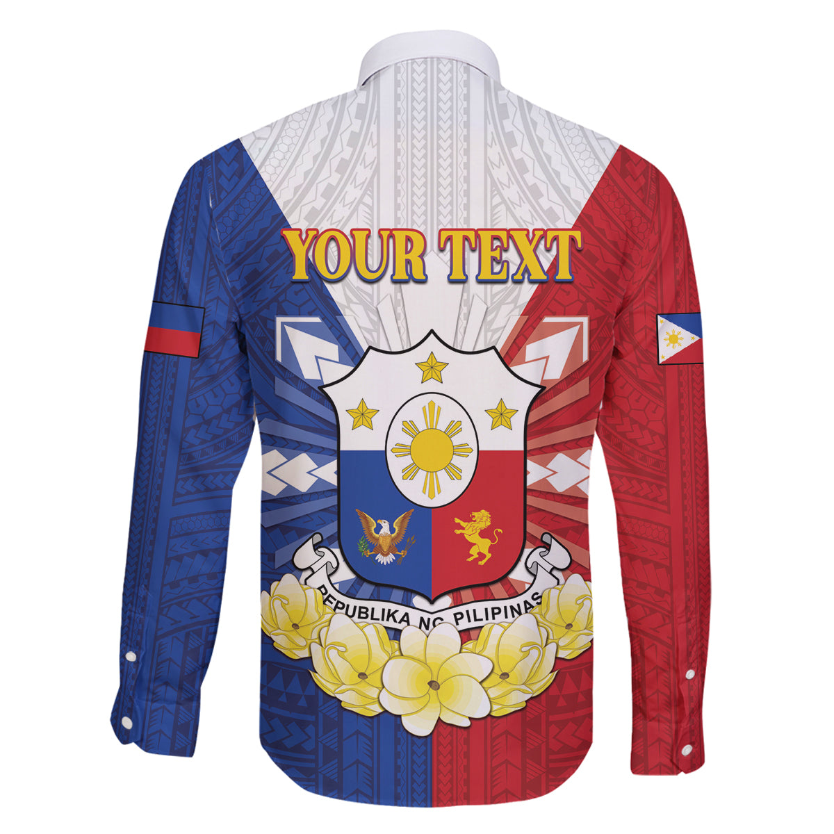 Personalised Philippines Independence Day Family Matching Summer Maxi Dress and Hawaiian Shirt Maligayang Araw ng Kalayaan Filipino Carabao LT05 - Polynesian Pride