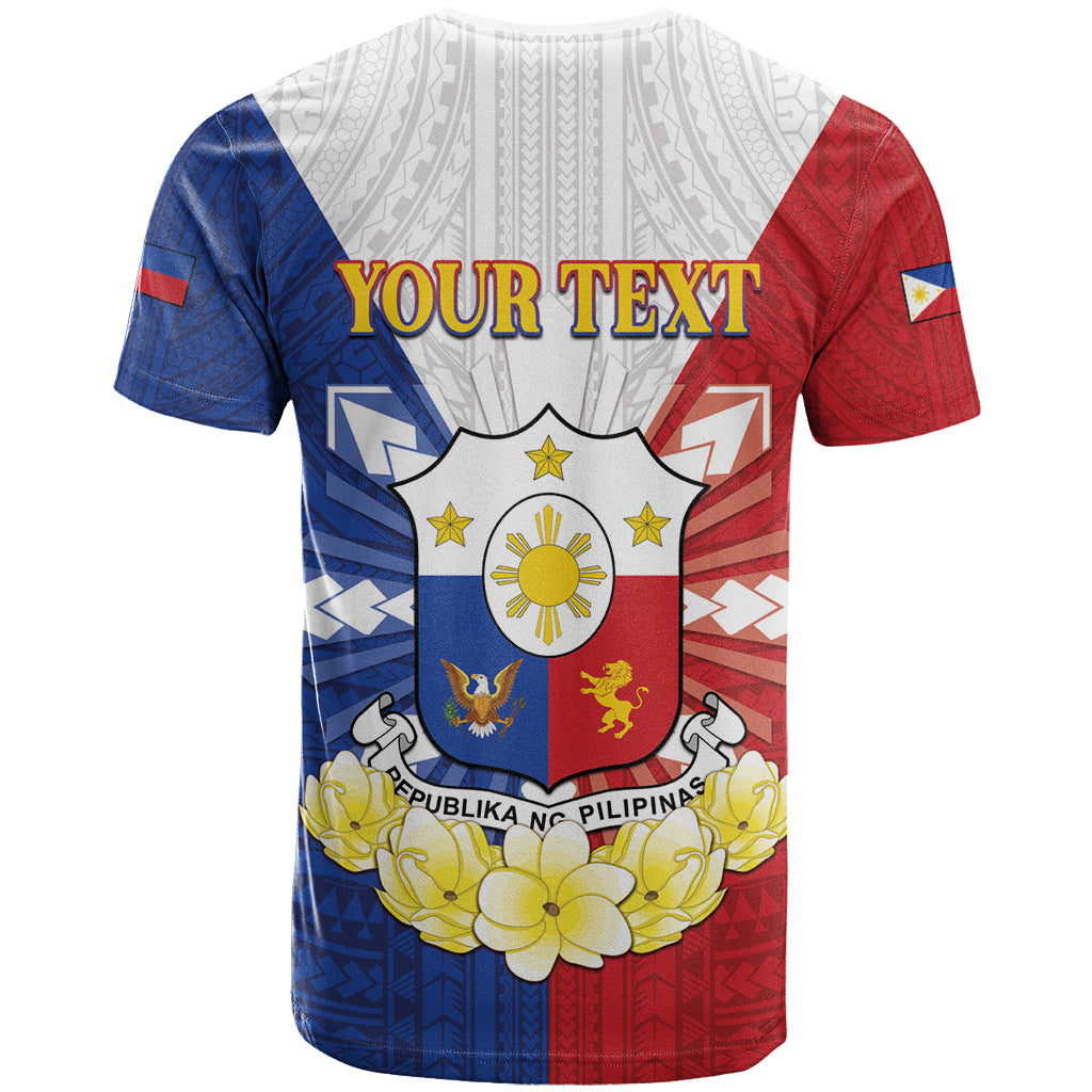 Personalised Philippines Independence Day T Shirt Maligayang Araw ng Kalayaan Filipino Carabao LT05 - Polynesian Pride