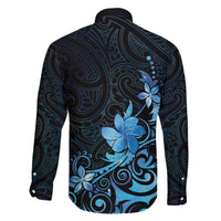 Matariki New Zealand Family Matching Long Sleeve Bodycon Dress and Hawaiian Shirt Maori Pattern Blue Galaxy LT05 - Polynesian Pride