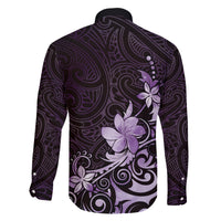 Matariki New Zealand Family Matching Summer Maxi Dress and Hawaiian Shirt Maori Pattern Purple Galaxy LT05 - Polynesian Pride