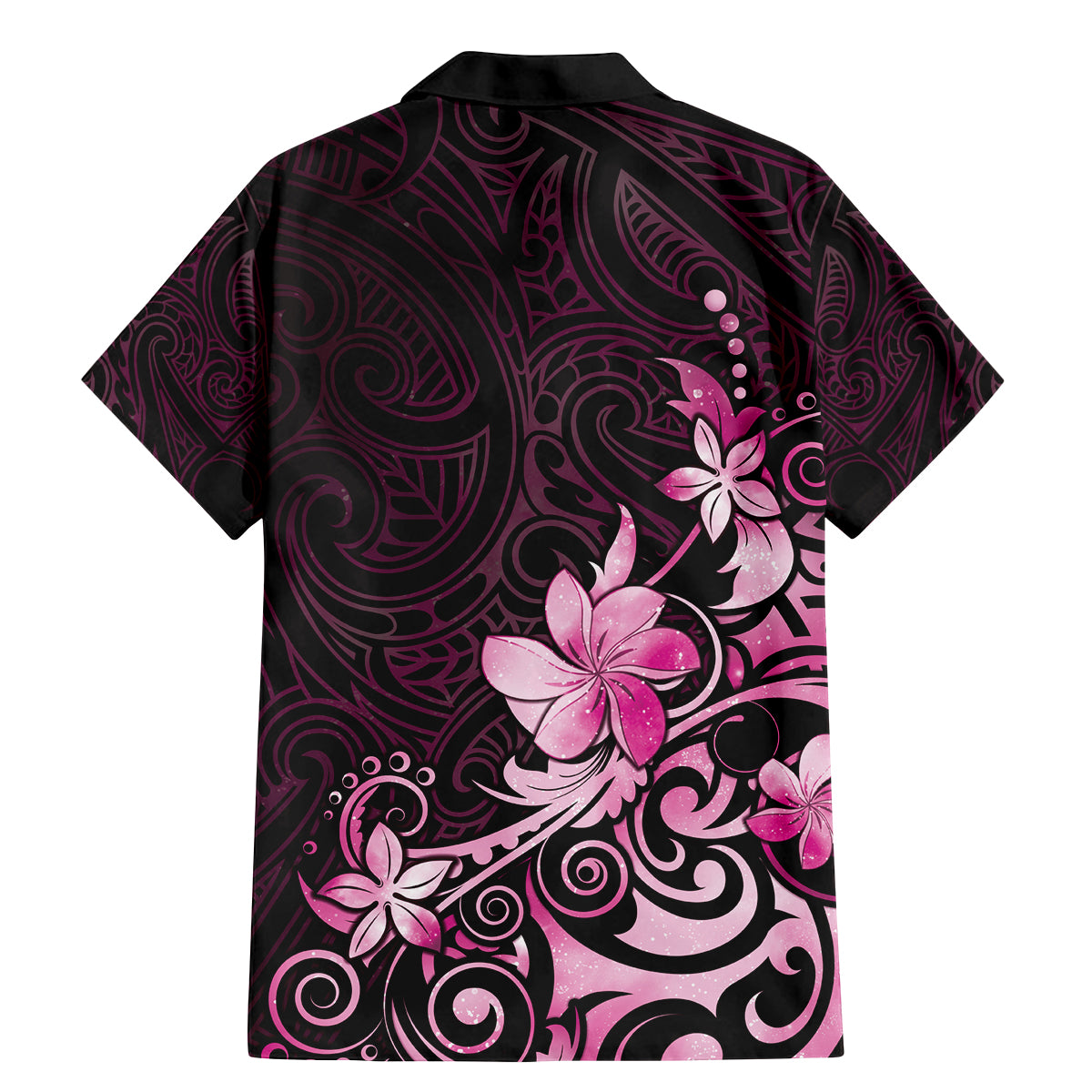 Matariki New Zealand Family Matching Mermaid Dress and Hawaiian Shirt Maori Pattern Pink Galaxy LT05 - Polynesian Pride