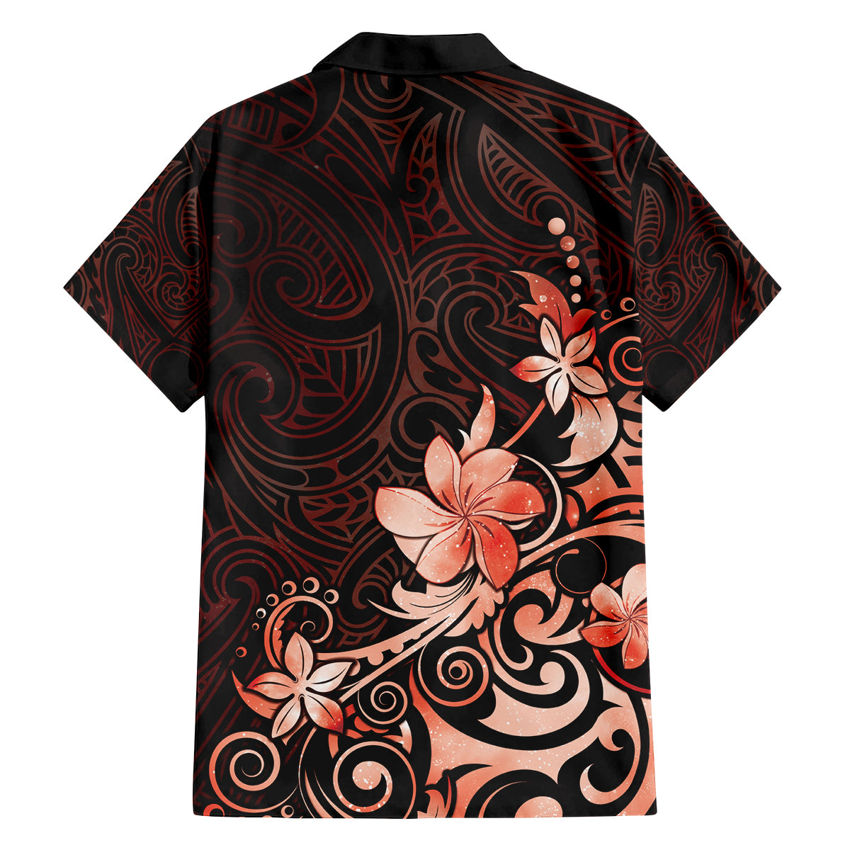 Matariki New Zealand Family Matching Tank Maxi Dress and Hawaiian Shirt Maori Pattern Red Galaxy LT05 - Polynesian Pride