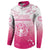 Personalized Sakura Marianas Button Sweatshirt CNMI Seal