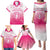 Personalized Sakura Marianas Family Matching Puletasi and Hawaiian Shirt CNMI Seal
