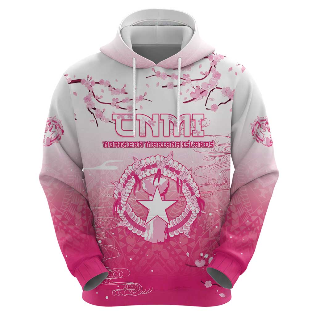 Personalized Sakura Marianas Hoodie CNMI Seal