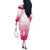 Personalized Sakura Marianas Off The Shoulder Long Sleeve Dress CNMI Seal