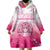 Personalized Sakura Marianas Wearable Blanket Hoodie CNMI Seal