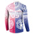 Custom Northern Mariana Islands And Japan Together Button Sweatshirt