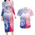 Custom Northern Mariana Islands And Japan Together Couples Matching Long Sleeve Bodycon Dress and Hawaiian Shirt