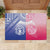 Northern Mariana Islands And Japan Together Rubber Doormat