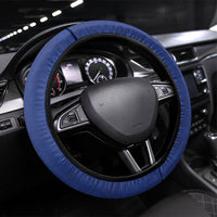 Guam Blue Marlin Fishing Steering Wheel Cover Polynesian Style