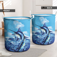Hawaii Blue Marlin Fishing Laundry Basket