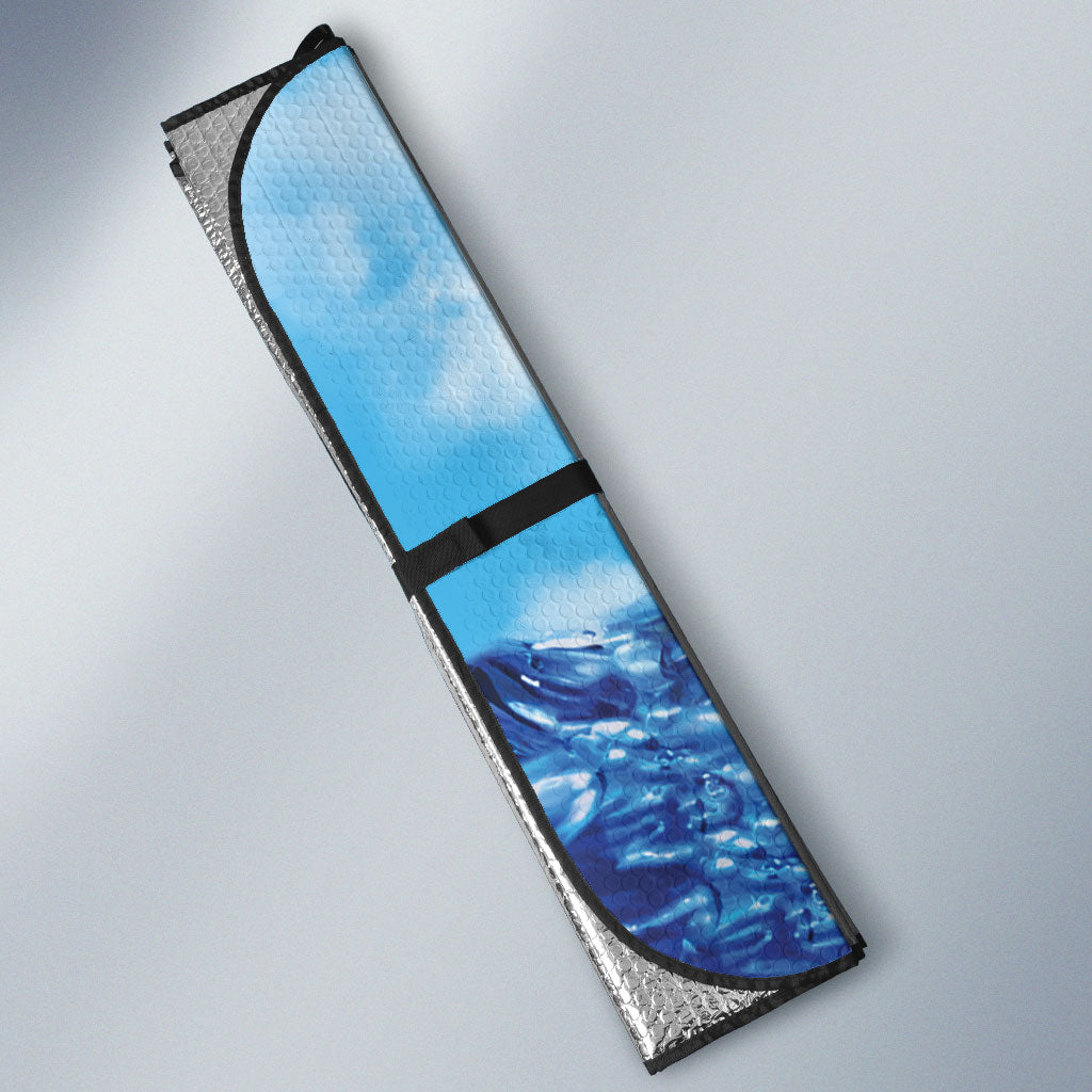 Hawaii Blue Marlin Fishing Auto Sun Shade