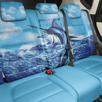 Hawaii Blue Marlin Fishing Back Car Seat Cover