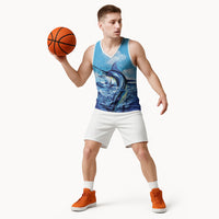 Hawaii Blue Marlin Fishing Basketball Jersey