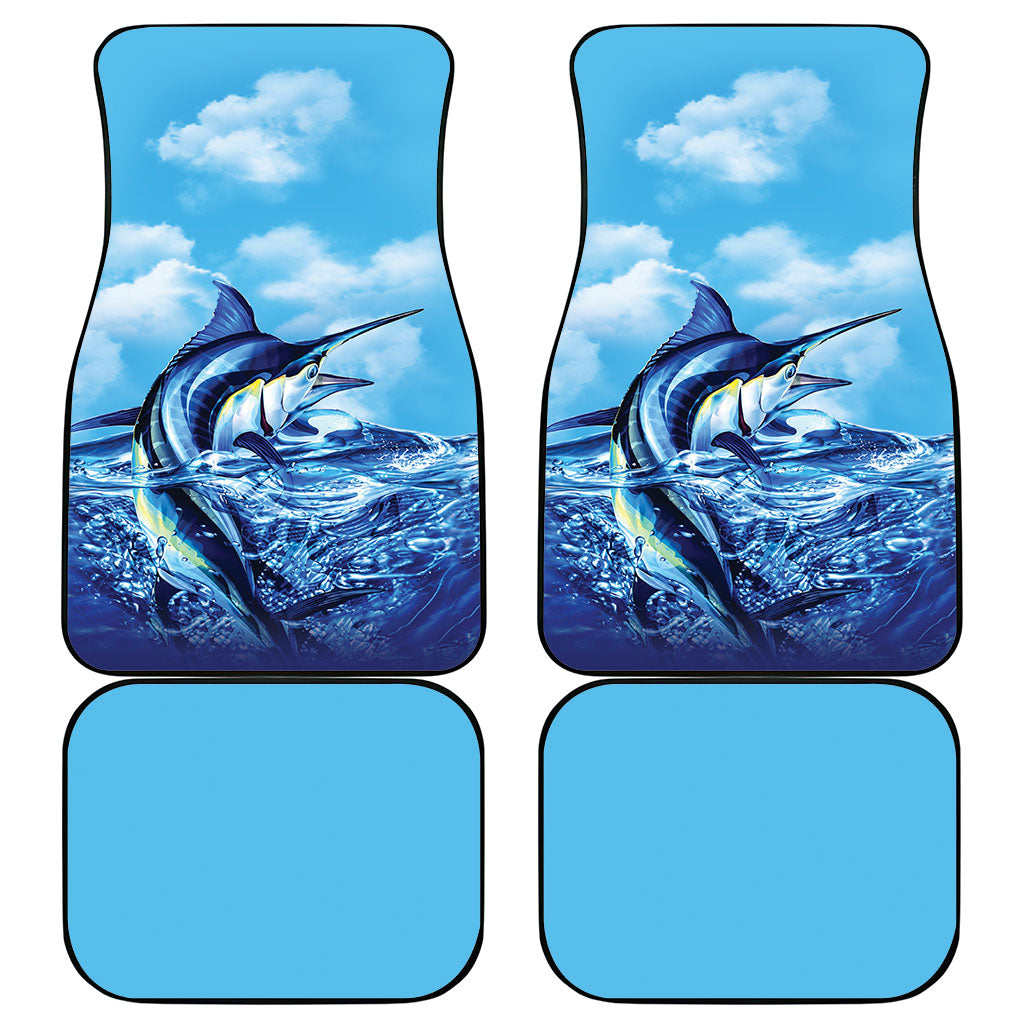 Hawaii Blue Marlin Fishing Car Mats