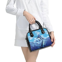 Hawaii Blue Marlin Fishing Shoulder Handbag