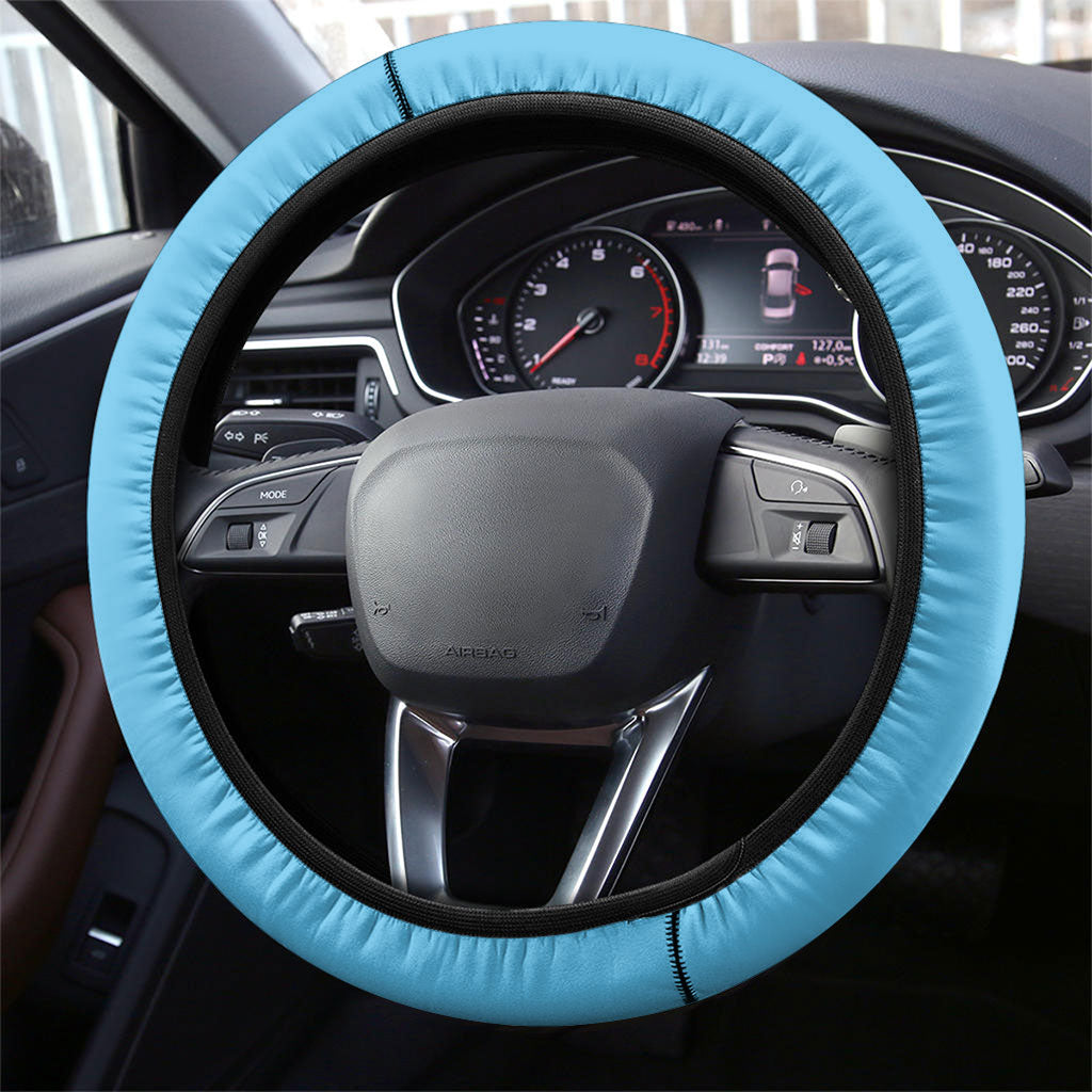 Hawaii Blue Marlin Fishing Steering Wheel Cover