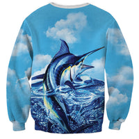 Hawaii Blue Marlin Fishing Sweatshirt
