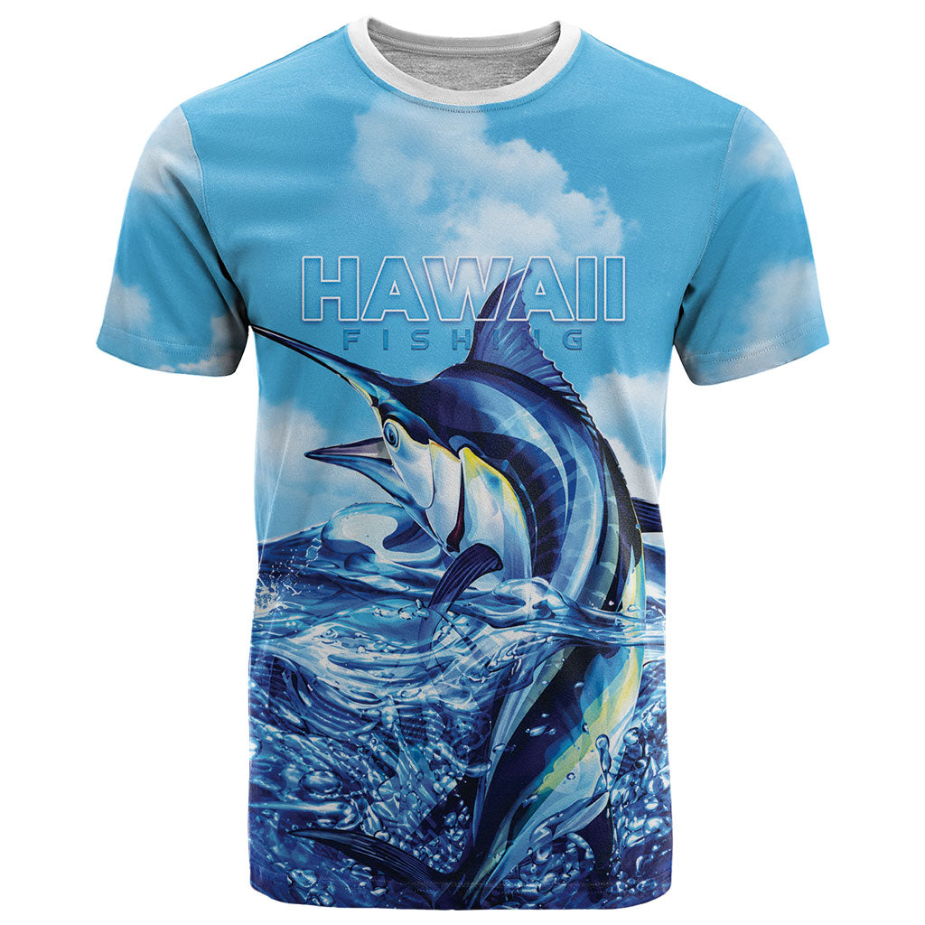 Hawaii Blue Marlin Fishing T Shirt