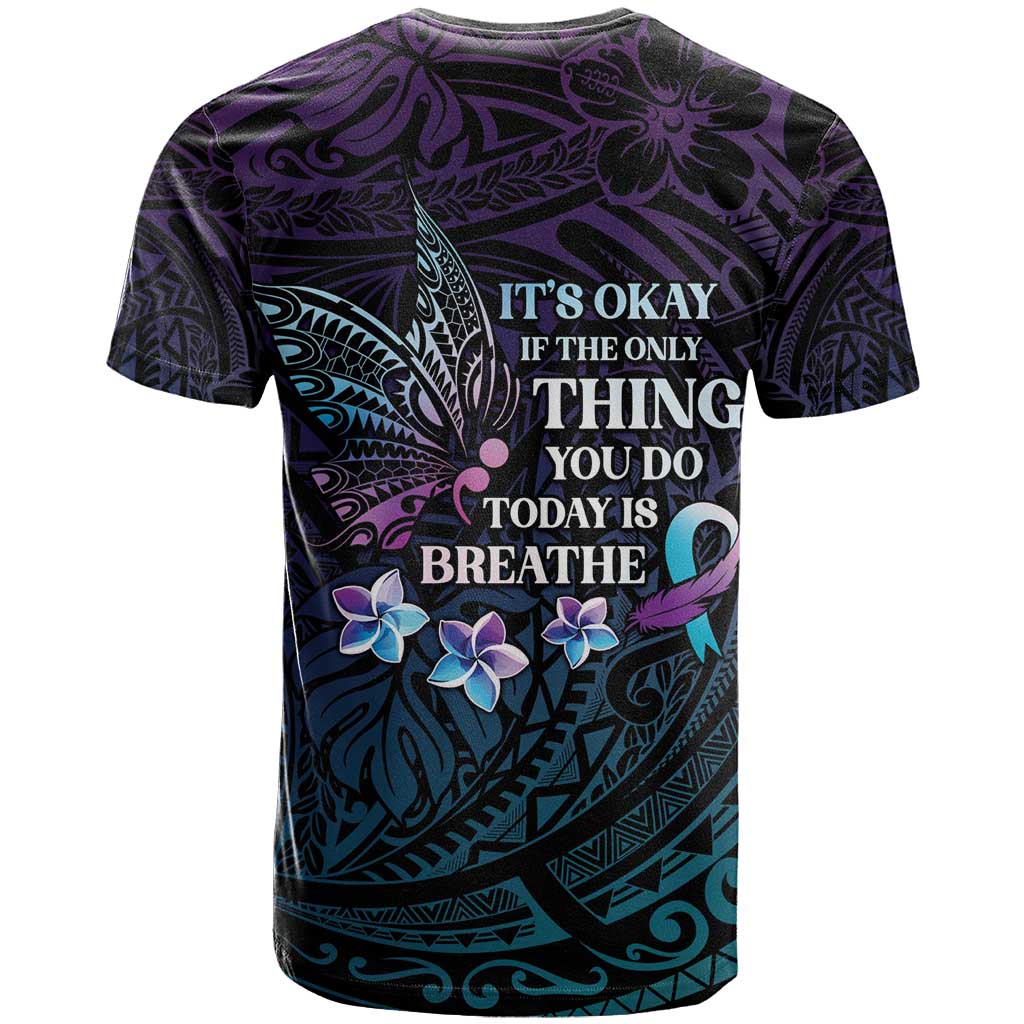 Polynesia Suicide Prevention Awareness T Shirt Keep Going The World Needs You