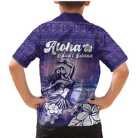 Aloha Hawaii Kauai Island Family Matching Mermaid Dress and Hawaiian Shirt Hula Till You Drop LT05 - Polynesian Pride