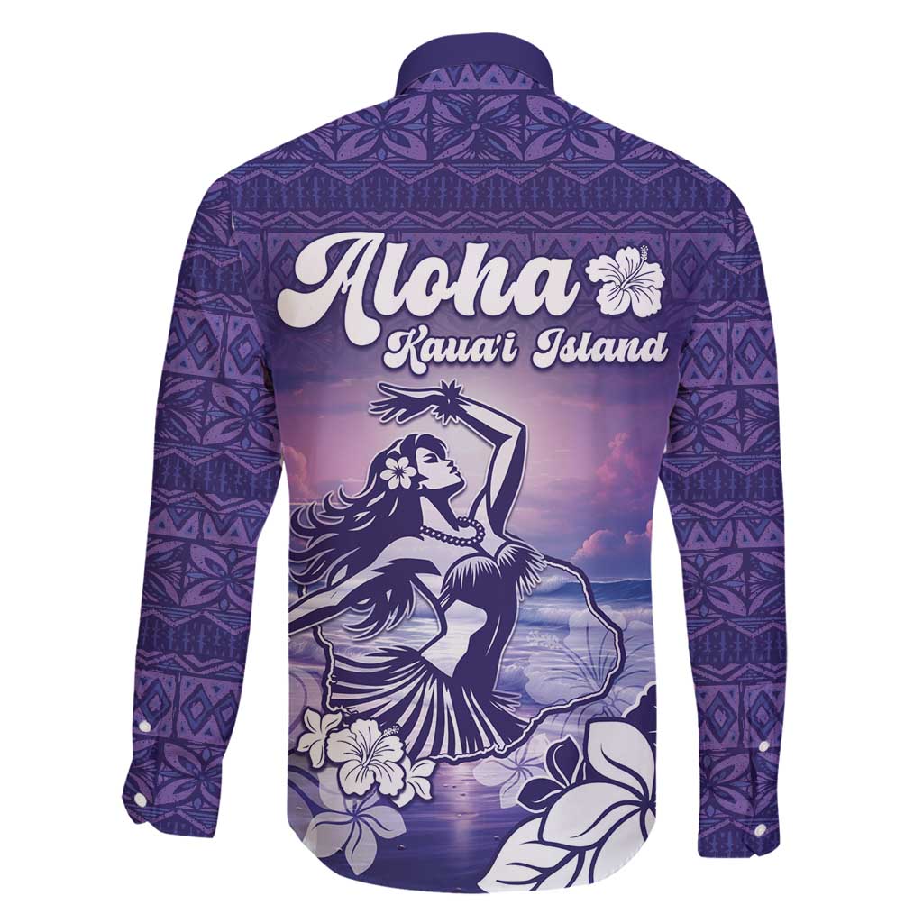 Aloha Hawaii Kauai Island Family Matching Tank Maxi Dress and Hawaiian Shirt Hula Till You Drop LT05 - Polynesian Pride