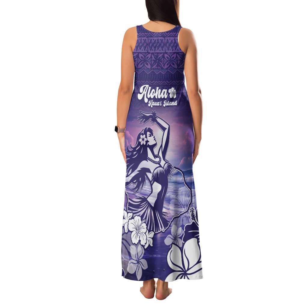 Aloha Hawaii Kauai Island Family Matching Tank Maxi Dress and Hawaiian Shirt Hula Till You Drop LT05 - Polynesian Pride