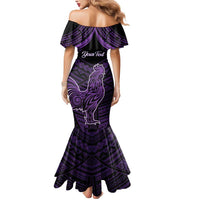 Personalised Hawaii Kauai Island Mermaid Dress Rooster Tribal Tattoo Simple Style