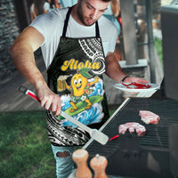Aloha Hawaii Mango Surfing Apron Polynesian Style