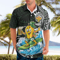 Aloha Hawaii Mango Surfing Hawaiian Shirt Polynesian Style