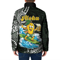 Aloha Hawaii Mango Surfing Padded Jacket Polynesian Style