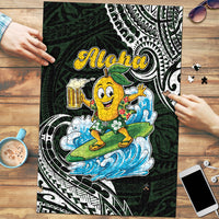Aloha Hawaii Mango Surfing Puzzle Polynesian Style